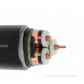 Tension moyenne XLPE ISOLURE Câble d'alimentation souterrain de 11KV